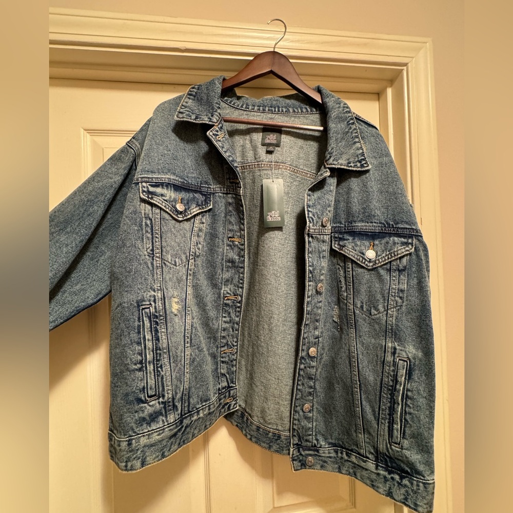 Wild Fable 2XL Jean Jacket. NWT